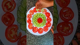 Easy And Beautiful Salad Decorations by Neelam ki recipes.....#Shorts