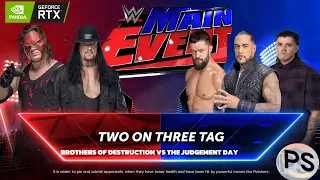 Brothers of destruction vs The Judgement Day WWE 2k24