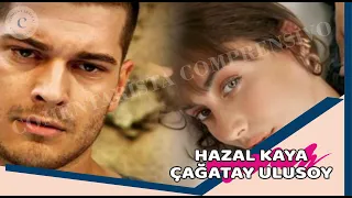 What did Hazal Kaya experience with Çağatay Ulusoy?