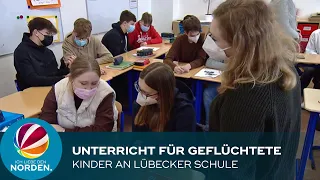 Ukraine-Krieg: Lübecker Schule unterrichtet geflüchtete Kinder