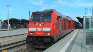 Mit der Br 245 mit Dostos von München Hbf nach München-Pasing