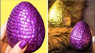 25 AWESOMELY COOL DECOR IDEAS || DIY DRAGON EGGS