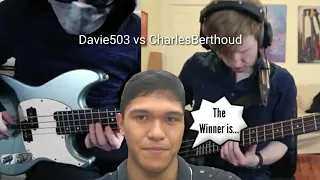 BASS BATTLE: Charles Berthoud VS Davie503 "Who is the winner?" **one of them won the battle**