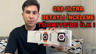 TÜRKİYE’DE İLK ! GS8 ULTRA DETAYLI İNCELEME (AppleWatch Ultra Replikası)