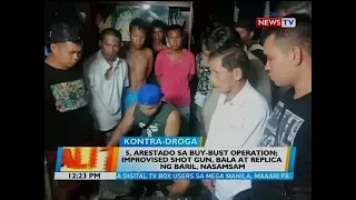 BT: 5, arestado sa buy-bust operation; improvised shot gun, bala at replica ng baril, nasamsam