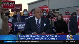Former NYC Mayor Rudy Giuliani target of criminal investigation in Georgia