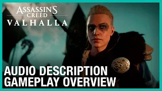 Assassin's Creed Valhalla: [Audio Description] Gameplay Overview | Ubisoft [NA]