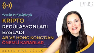 🟣 KRİPTO REGÜLASYONLARI BAŞLADI ❗AB VE HONG KONG'DAN ÖNEMLİ KARARLAR🪭