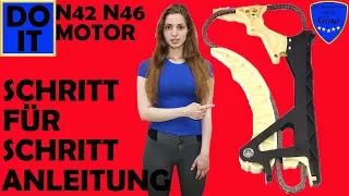 STEUERKETTE WECHSELN / ERNEUERN / TAUSCHEN 🔹 BMW E46 🔹 N42 / N46 MOTOR 🔹 TIMING CHAIN EXCHANGE 🔹 DIY