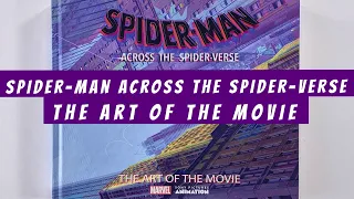 Spider-Man Across The Spider-Verse The Art of the Movie (flip through) Artbook