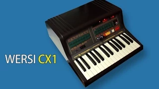 WERSI CX1 WERSIMATIC Analog Groove Box 1982 | HD DEMO | SAMPLE PACK