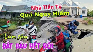 Mất đường, Mất Đất sau cơn mưa lớn - Nhà TIỀN TỶ sống trong nguy hiểm ở U Minh Kiên Giang