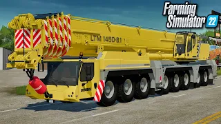 New Mods - Liebherr Crane, Deutz D 06, & Flatbed Service Truck! (5 Mods) | FS22