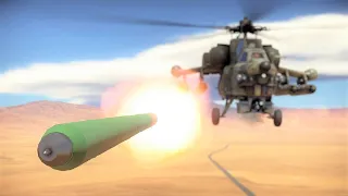 Liquid Explosives Unguided Rockets | Mi-28N (20x S-13DF) CAS Gameplay (War Thunder)