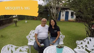 Visitando uma casa antiga muito bem cuidada em Mesquita-MG