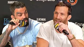 HIGHLIGHTS • LUKE ROCKHOLD VS MIKE PERRY FIERY KICKOFF PRESS CONFERENCE & FACE OFF VIDEO