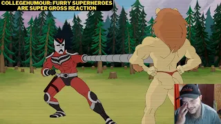 CollegeHumour: Furry Superheroes Are Super Gross Reaction