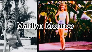 Уникальные кадры Юной Marilyn Monroe🎞🎥Сияй Звезда ⭐️💔