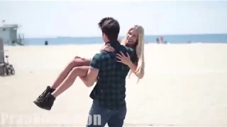 Kissing Prank at the beach GONE WILD