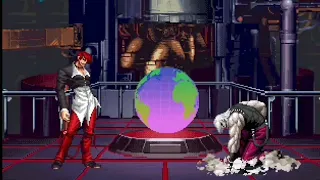 (BATTLE MUGEN) IORI YAGAMI VS RUGAL 2002