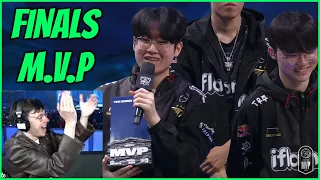 Caedrel Reacts To Zeus Getting Worlds Finals MVP