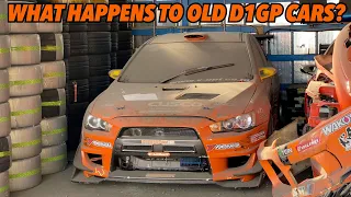 What happens to old D1GP cars in Japan?  We find some.