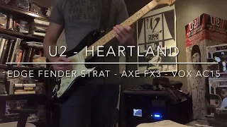 U2 “Heartland” Guitar Cover