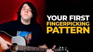 Fingerpicking easy guitar tutorial | Pefect pattern for beginners