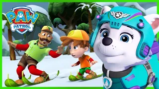 Еверест спасява къмпингуващите от снежна буря! - PAW Patrol Bulgarian - карикатури за деца