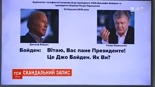 Нардеп Андрій Деркач оприлюднив записи із нібито розмовами Петра Порошенка та Джо Байдена