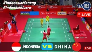 INDONESIA VS CHINA FINAL PIALA  THOMAS 2021 - LIVE SORE