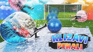 NAJSMEŠNIJI PENALI IKADA! *KLIZAVI BUBBLE FUDBAL*