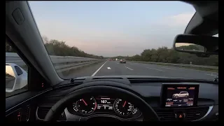 Audi A6 3.0 TDI C7 272 PS Autopilot Test, Assistenzsysteme - Autonomes fahren auf der Autobahn