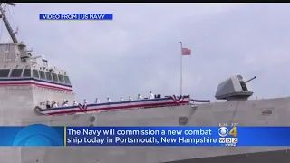USS Manchester Commissioned In New Hampshire