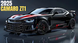The New 2025 Chevrolet Camaro ZT1: Review And Performance Details!