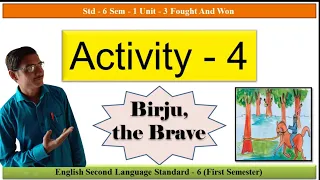 Std 6 English sem 1 Unit 3 Activity 4