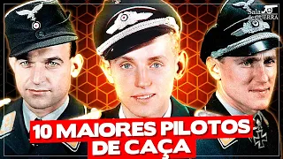 Quem foram os 10 MELHORES PILOTOS DE CAÇA da história?