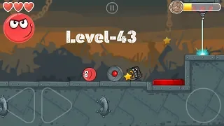 Red Ball 4 | Level 43 | Gameplay Walkthrough