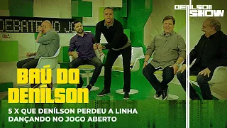 5 VEZES QUE DENÍLSON PERDEU A LINHA DANÇANDO NO JOGO ABERTO | BAÚ DO DENÍLSON # 27