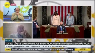 Análisis del discurso de Joe Biden en sus primeros 100 días de Gobierno