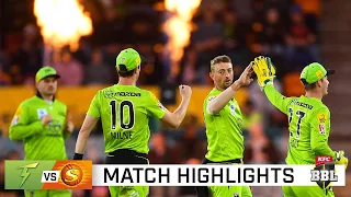 Ferguson, debutant Davies steer Thunder to victory | KFC BBL|10