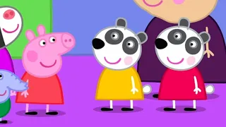 Peppa Pig Meets Peggi And Pandora Panda 🐷 🐼 Adventures With Peppa Pig