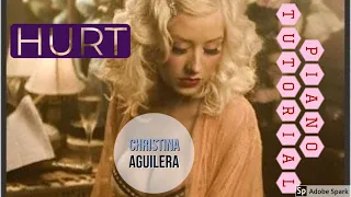 CHRISTINA AGUILERA - "HURT" BEGINNERS PIANO TUTORIAL | #LEARN IT WITH ME |