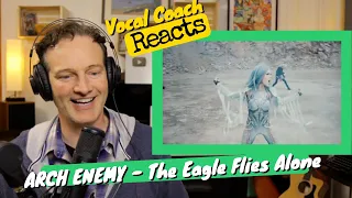Vocal Coach REACTS - ARCH ENEMY  "The Eagle Flies Alone"