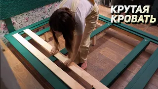 DIY Solid Wood Bed | Mary Wood