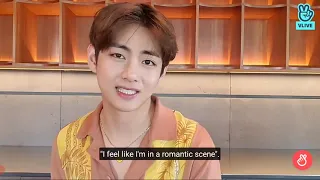 Kim Taehyung live  on 24 July 2021 with English subtitles