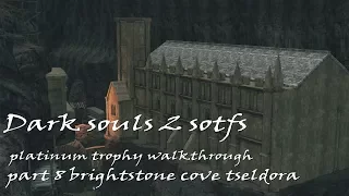 Dark souls 2 sotfs platinum trophy walkthrough part 8 brightstone cove tseldora