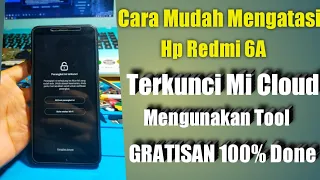 Redmi 6A Terkunci Akun Mi | Modal Tool Gratisan