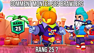 Comment monter ses BRAWLERS rang 25 FACILEMENT sur Brawl Stars