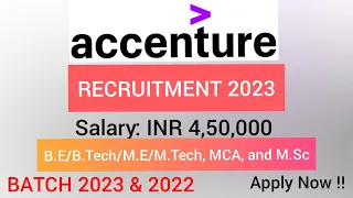 Accenture Recruitment Process 2023